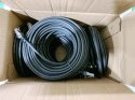 Equip - Kabel krosowy - RJ-45 (M) do RJ-45 (M) - 50 cm - SFTP, PiMF - CAT 6 - Bezhalogenowy, Formowany, Bez haczyka, Linka - (Ko