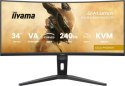 Iiyama G-Master GCB3486WQSCP-B1 Gold Phoenix - 240Hz | UWQHD | 34'' | VA | 0,4ms
