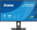 IIYAMA Monitor 27 cali XB2792QSU-B1 IPS,QHD, HAS (150) PIVOT, 120Hz,HDMI,DP, 350cd,1500:1, cienkie ramki, 2xUSB 3.2, ErP