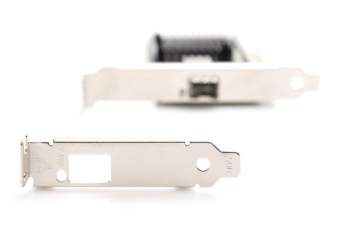 Pojedynczy port światłowodowy (SFP+) 10 Gb/s na karcie PCI Express, chipset: Intel JL82599EN