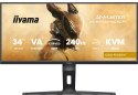 Monitor iiyama GCB3486WQSCP-B1 34" VA 3440x1440 500cd/m2 0,4ms 2xHDMI 2xDP USB