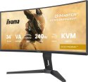 Monitor iiyama GCB3486WQSCP-B1 34" VA 3440x1440 500cd/m2 0,4ms 2xHDMI 2xDP USB