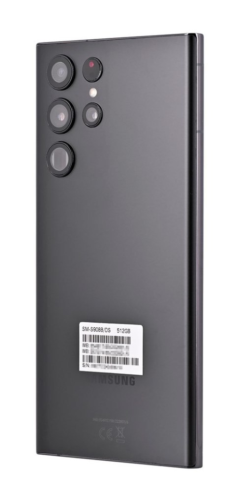 Samsung Galaxy S22 Ultra S908B DS 12/512GB Black (REMADE) 2Y