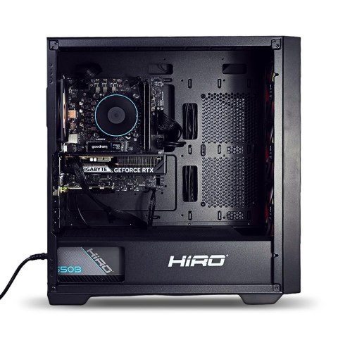 Komputer HIRO Wildcat AMD Ryzen 5 8400F, RX 7600 8GB, 16GB RAM, 1TB SSD, WIFI, W11H