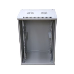 Extralink Szafa rack 18U 600x600 Szara montowana na ścianie