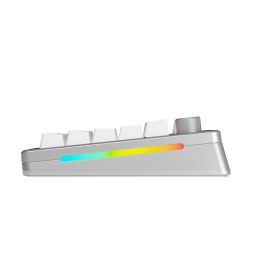 Glorious Gaming GMMK 3 PRO 75% Prebuilt klawiatura USB + RF Wireless + Bluetooth QWERTY US English Srebrny