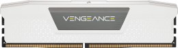 Pamięć RAM DDR5 64GB PC 6000 CL30 CORSAIR ZESTAW (2x32GB) VENGEANCE biały detaliczny