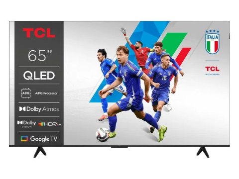 Telewizor TCL 65T69C QLED 65" 4K Ultra HD Google TV Dolby Atmos DVB-T2 Metaliczny