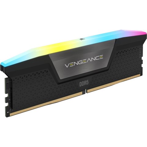 Zestaw pamięci CORSAIR Vengeance RGB DDR5 - 96 GB: 2 x 48 GB - DIMM 288-PIN - 3500 MHz / PC5-56000 - CL40 - 1.4 V - Unbuffered
