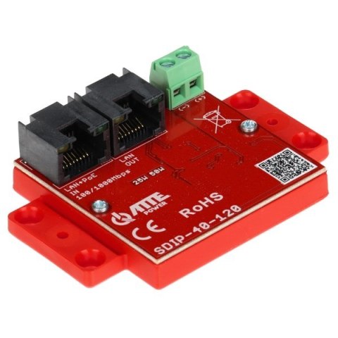 Adapter zasilania POE SDIP-40-120 ATTE