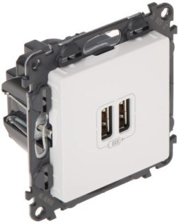 Gniazdo ładowania LE-753112 Valena Life 2 PORTY USB 2.4A/5V Legrand