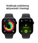 Apple Watch Series 11 GPS + Cellular, koperta 46 mm z tytanu w kolorze naturalnym, pasek sportowy w kolorze górskiej szarości - rozmia