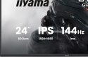 MONITOR IIYAMA LED IPS 23,8" GB2441HSU-B1 Black Hawk 144Hz