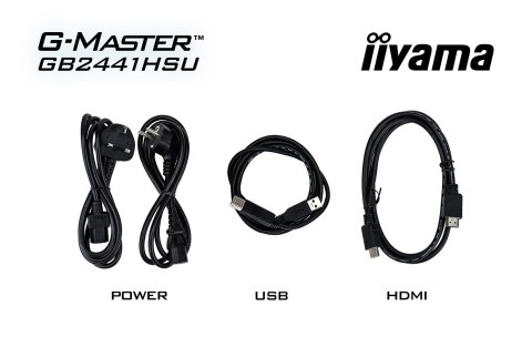 MONITOR IIYAMA LED IPS 23,8" GB2441HSU-B1 Black Hawk 144Hz