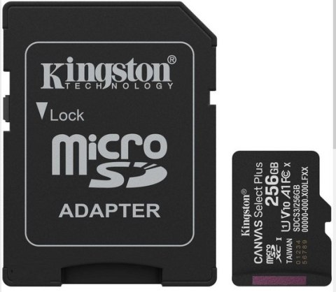Karta pamięci KINGSTON 256 GB Adapter