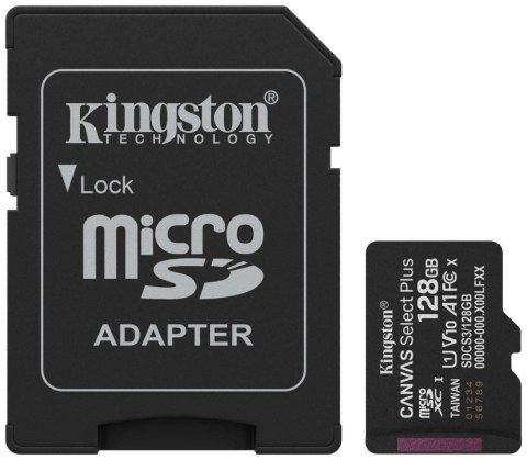 Karta pamięci KINGSTON 128 GB Adapter