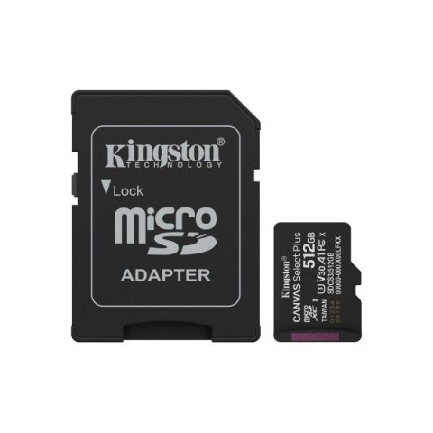 Karta pamięci KINGSTON 512 GB Adapter