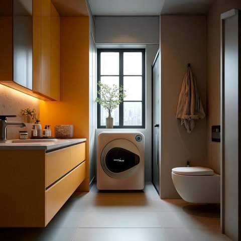 GreenBlue Suszarka elektryczna bębnowa do ubrań 3kg 830W GB405