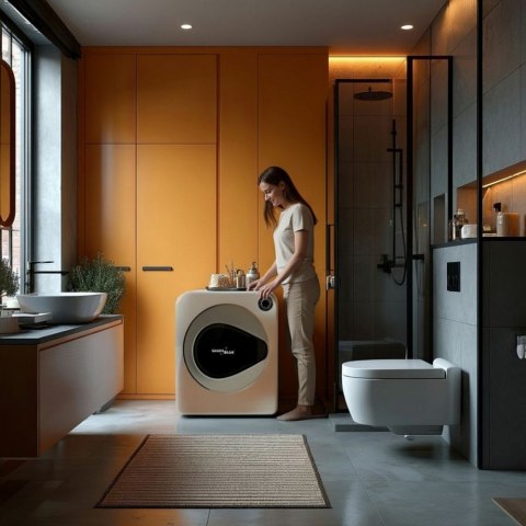 GreenBlue Suszarka elektryczna bębnowa do ubrań 3kg 830W GB405