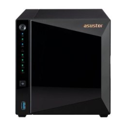 NAS Asustor AS3304T v2; Tower; 4x (3.5 SATA HDD/ 2.5 SSD); Realtek RTD1619B 2GB DDR4 1x 2.5GbE 3x USB 3.2