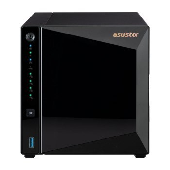 NAS Asustor AS3304T v2; Tower; 4x (3.5 SATA HDD/ 2.5 SSD); Realtek RTD1619B 2GB DDR4 1x 2.5GbE 3x USB 3.2