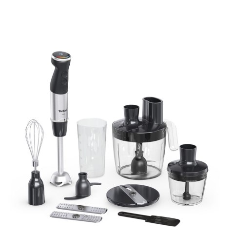 Tefal Quickchef+ HB67G830 blender 0,8 l Blender immersyjny 1000 W Czarny, Stal nierdzewna