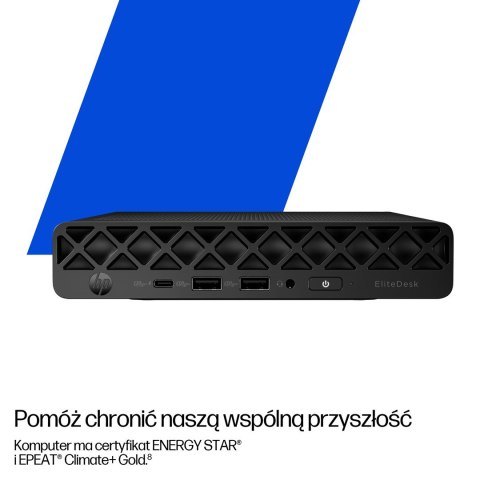 HP EliteDesk 8 Mini G1i Ultra 5 235T 16GB DDR5 SSD512 Intel Graphics W11Pro 3Y OnSite