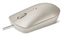 Mysz przewodowa Lenovo 540 USB-C Wired Compact Mouse Sand
