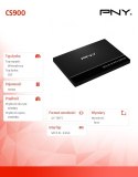 PNY Dysk SSD 120GB 2,5 SATA3 SSD7CS900 515/490MB/s