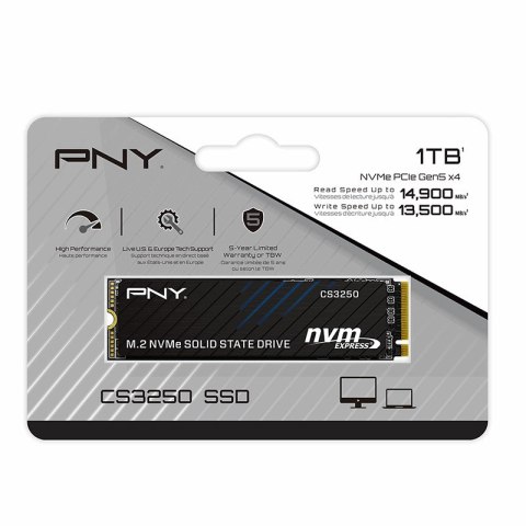 PNY Dysk SSD 1TB M.2 2280 PCi5.0 M280CS3250-1TB-TB