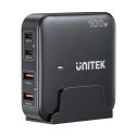 Sieciowa ładowarka GaN - Unitek P1229ABK01-EU | 100W 2x USB-C 2x USB-A