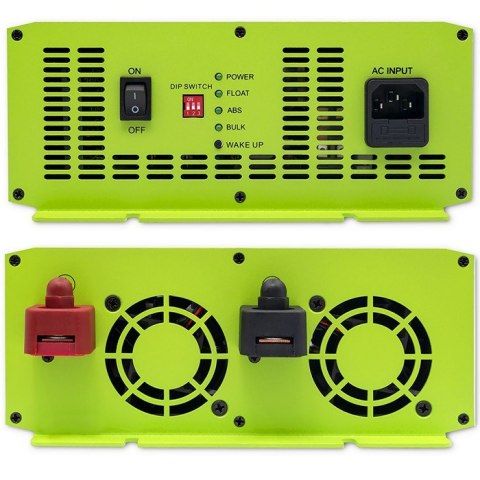 Inteligentna profesjonalna ładowarka Qoltec Monolith 51917 do akumulatorów LiFePO4 AGM GEL SLA | 70A | 12V | Szybkie ładowanie