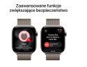 Apple Watch Series 11 GPS + Cellular koperta 46 mm z tytanu w kolorze naturalnym, bransoleta mediolańska w kolorze naturalnym - rozmia
