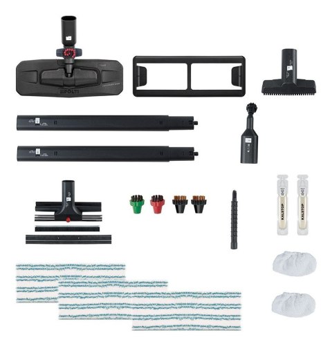 Polti Odkurzacz parowy PTEU0313 Vaporetto Pro 100 Eco Power Moc 1900 W Ciśnienie pary 5,5 bar Pojemność zbiornika na wodę 2 L Bi