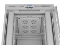 LANBERG SZAFA STOJĄCA RACK 19" 42U 800X1000 SZARA DRZWI SZKLANE LCD V2 (FLAT PACK)