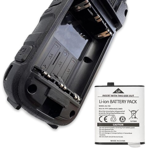 Krótkofalówka Baofeng BF-T25E czarna (WYPRZEDAŻ)