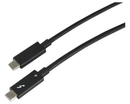 Lenovo 4Z51A40455 kabel Thunderbolt 2 m 40 Gbit/s Czarny