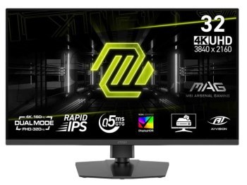 MSI MAG 322URDF E16 - 320Hz Full HD | 160Hz 4K | Rapid IPS | 31.5''