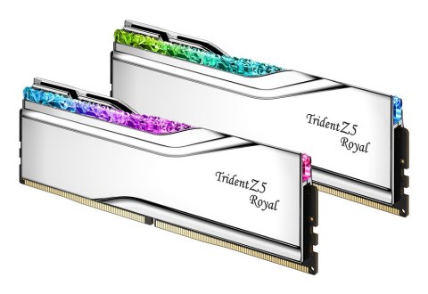 G.SKILL TRIDENT Z5 ROYAL RGB DDR5 2X48GB 6800MHZ CL34 SILVER F5-6800J3446F48GX2-TR5S