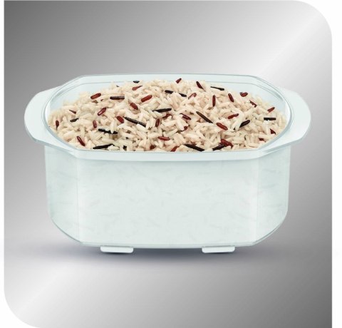 Tefal Convenient Series Deluxe VC502D szybkowar parowy 3 kosze, Blat 900 W Stal nierdzewna, Biały