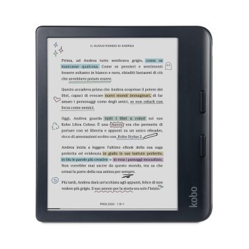 Ebook Kobo Libra Colour 7 E-Ink Kaleido 3 32GB WI-FI Black