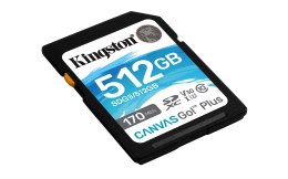 Kingston Technology Canvas Go! Plus 512 GB SD UHS-I Klasa 10