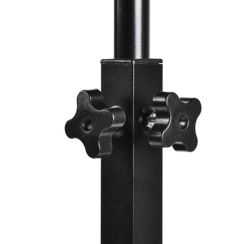 MACLEAN MOBILNE BIURKO/STAND NA LAPTOP, CZARNE, REGULACJA WYSOKOŚC 59-89CM, MAX. 30KG MC-121 B