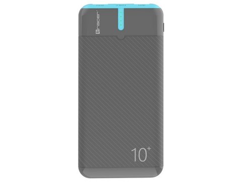 Tracer PowerBank EnerGo 10000mAh szaro-niebieski