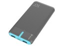 Tracer PowerBank EnerGo 10000mAh szaro-niebieski