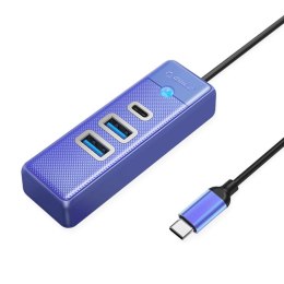 HUB USB-C Orico PWC2U-C3-015-BL-EP 2x USB-A 3.1 + USB-C