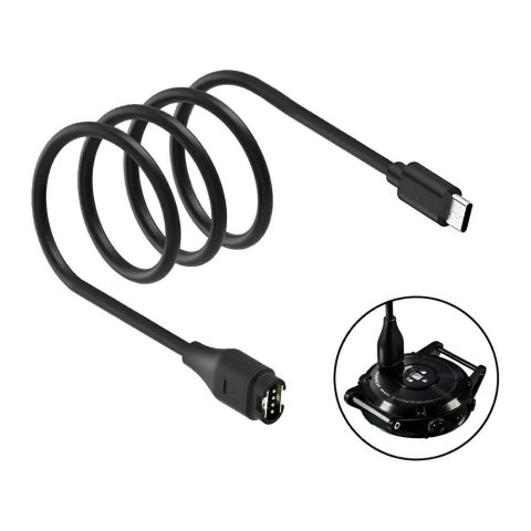 Kabel USB Beline do zegarków Garmin USB-C 1m