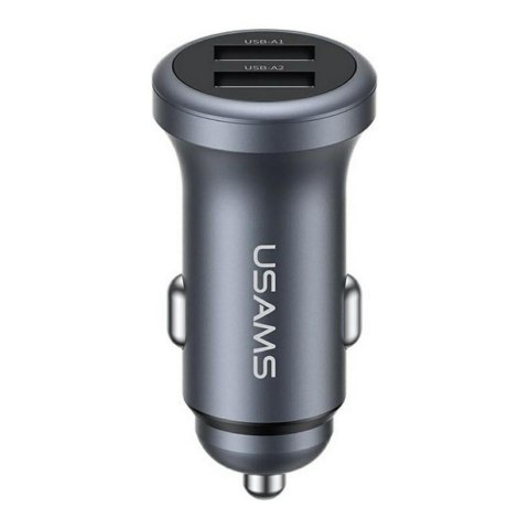 Ładowarka samochodowa Usams CC320 30W 2xUSB-A 2,4A