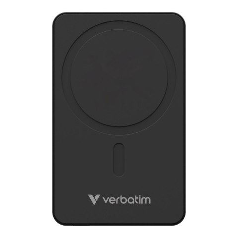 Powerbank Verbatim Charge 'n' Go Essentials Magnetic Wireless 10000mAh USB-C PD 3.0 Black