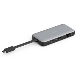 Stacja dokująca podróżna DIGITUS USB Typ C 7-portów HDMI 4K/60Hz PD 3.0